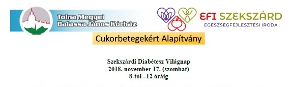 A Szekszárdi Diabétesz Világnap PROGRAMJA