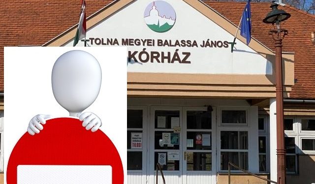 LÁTOGATÁSI TILALOM október 28-tól a szekszárdi kórházban!
