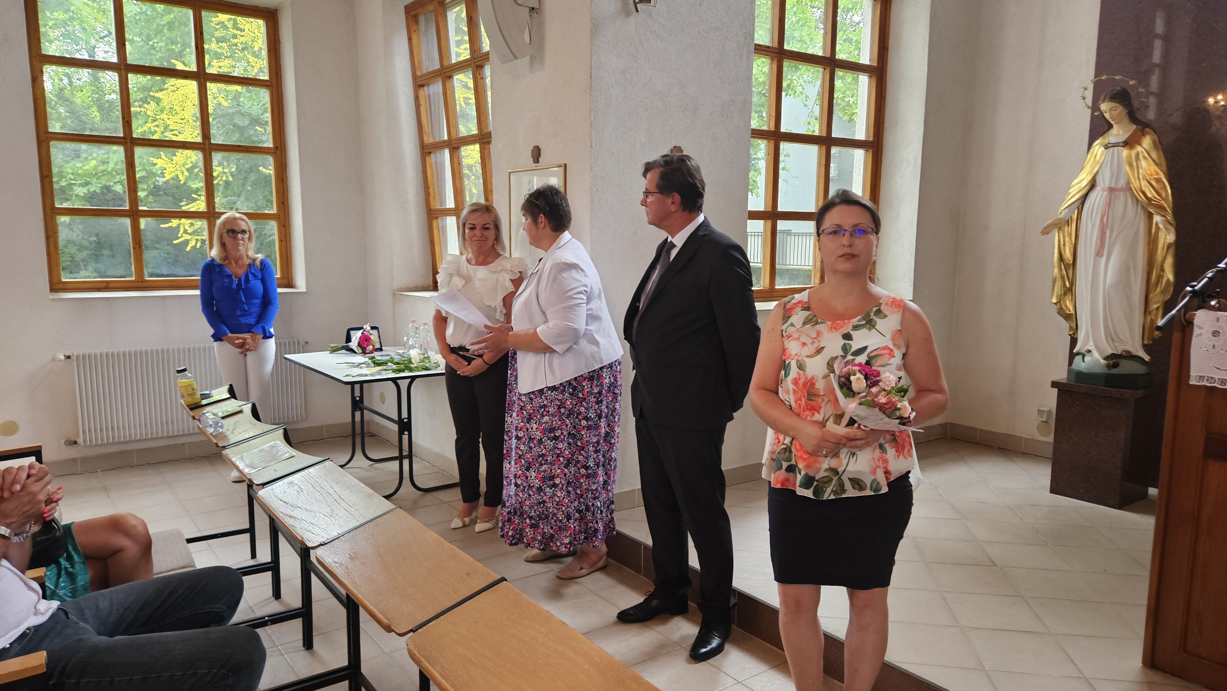 Takacsne Hetesi Erika MESZK kituntetettje