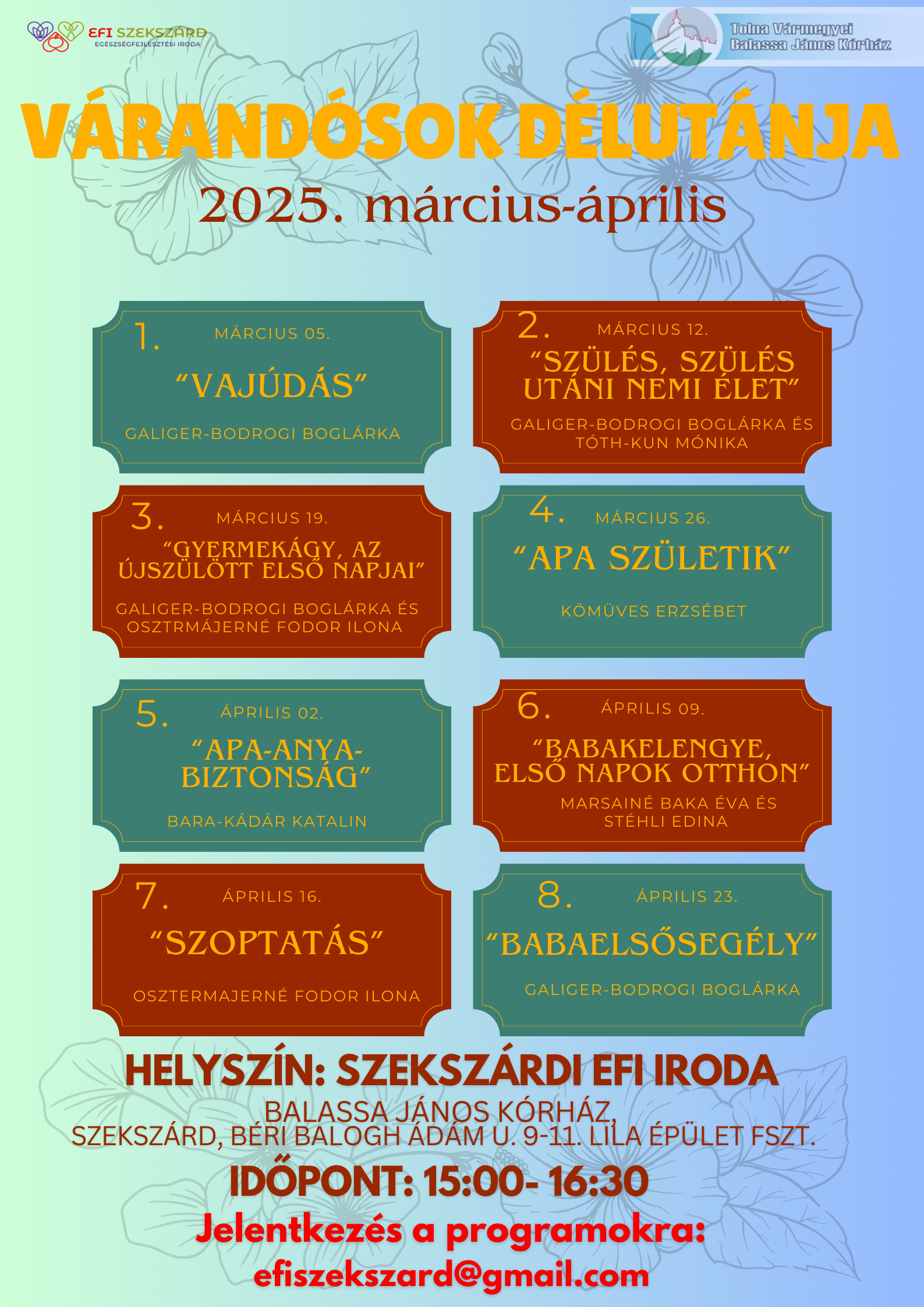 Varandosok delutanja marcius aprilis